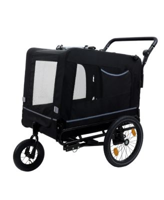 Прицеп-коляска 2 в 1 Streamdale Furniture Extra Large для домашних животных Holds Up to 88 lbs