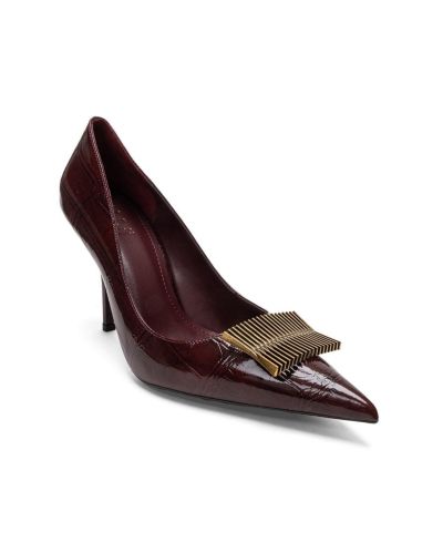 Burgundy print