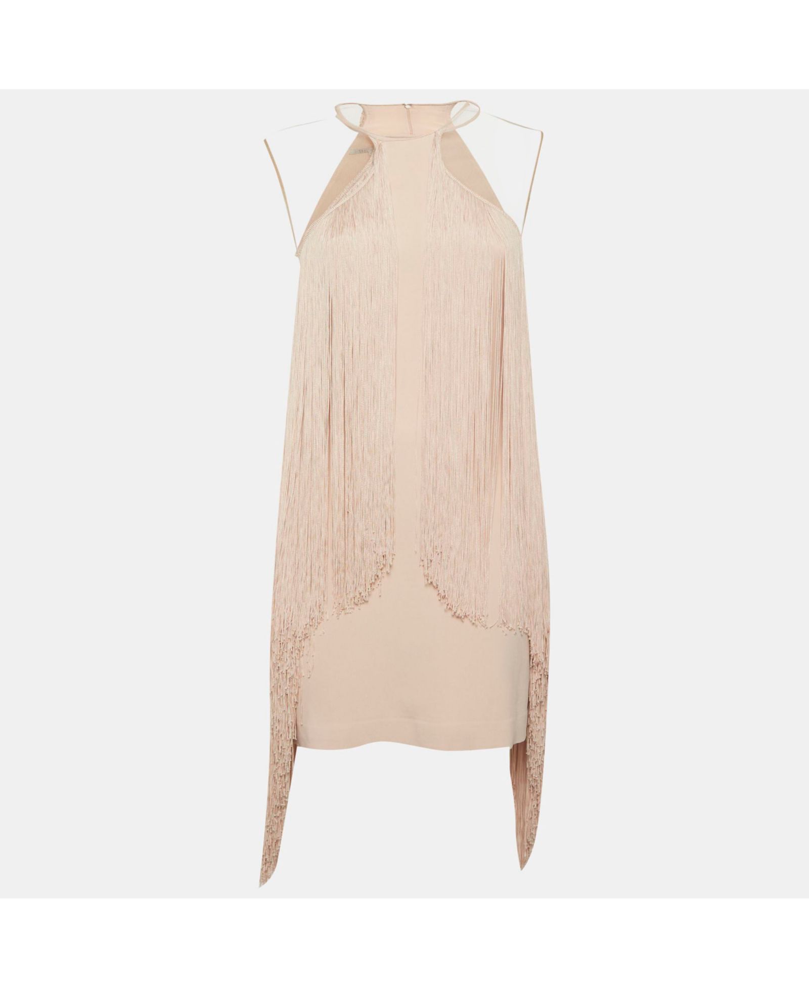 Мини-платье Stella Mccartney Women's Crepe Fringed, б/у