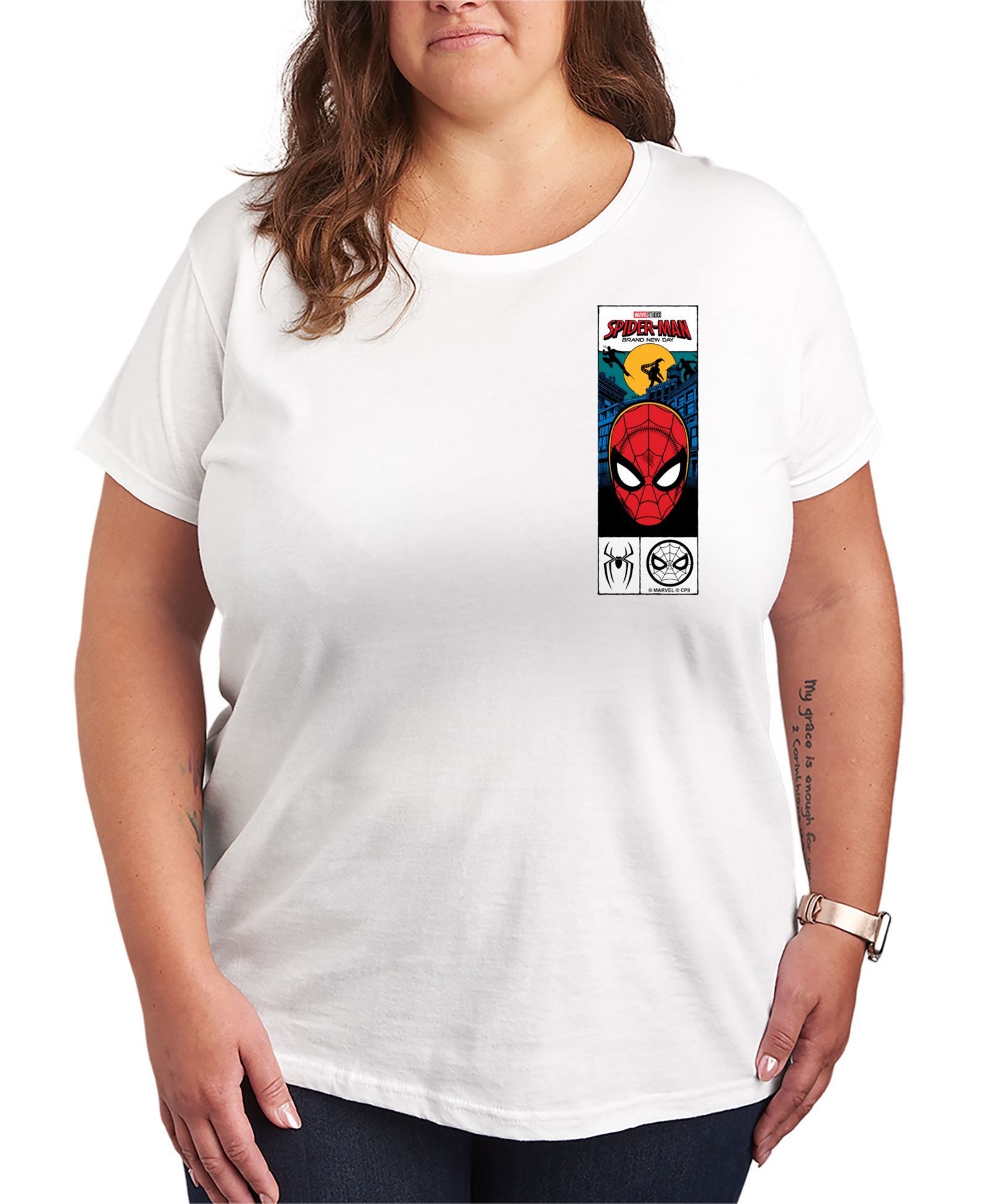 Футболка Hybrid Apparel Plus Size с графикой Spider-Man