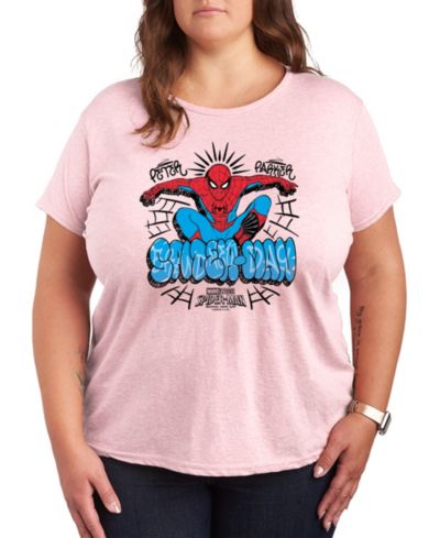 Hybrid Apparel Plus Size Spider-Man Brand New Day Peter Parker Graphic T-Shirt