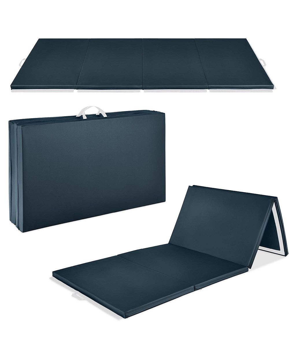 Best Choice Products Складной гимнастический мат 10ftx4ftx2in, 4 панели с ручками