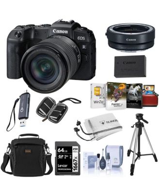 Беззеркальная камера Canon EOS RP с объективом RF 24-105mm f/4-7.1 IS STM и аксессуарами