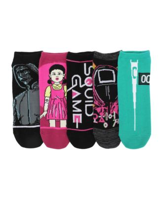 Женские носки Squid Game Icons 5-Pair Ankle Socks