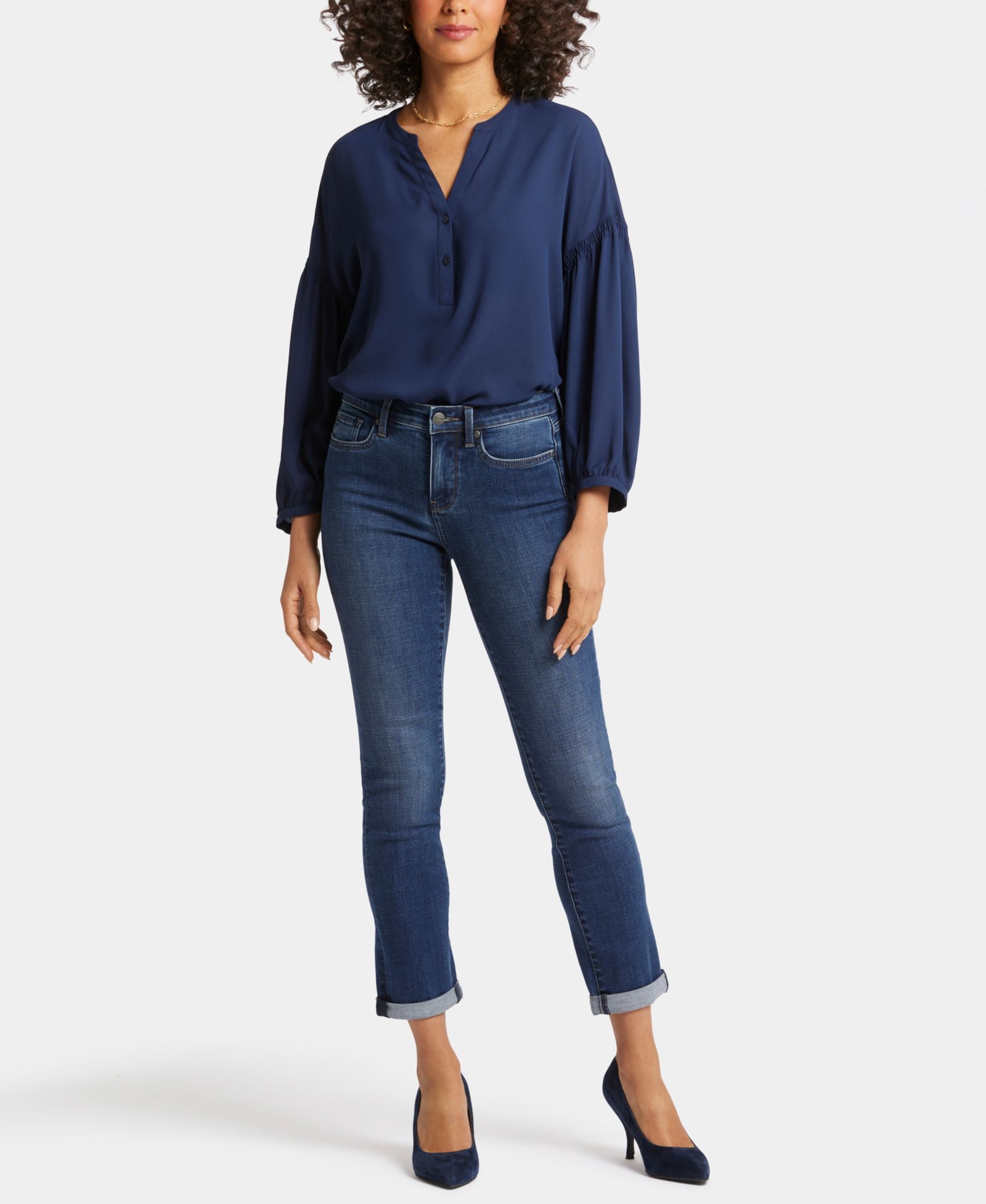 NYDJ Women's Sheri Slim Ankle Jeans