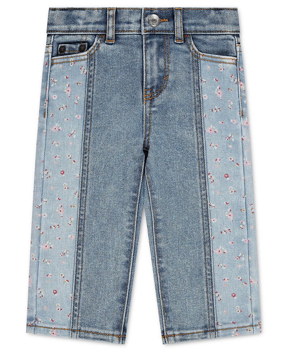 Levi's девочки широкие ноги цвет-блок брюки
