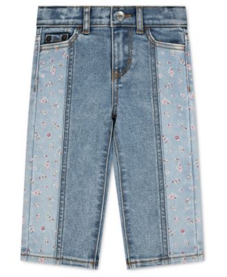 Levi's девочки широкие ноги цвет-блок брюки