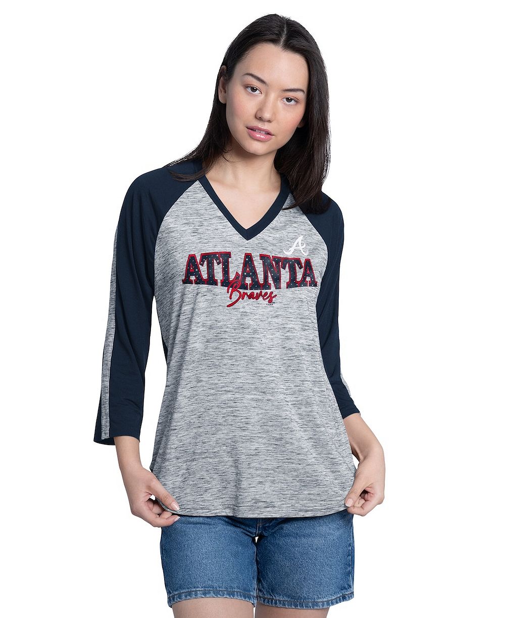 Женская футболка G-III 4Her Atlanta Braves