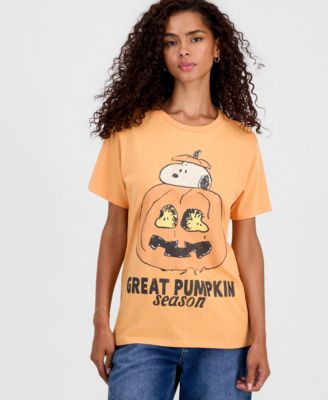 Детская футболка Grayson Threads, The Label Snoopy Pumpkin Graphic-Print
