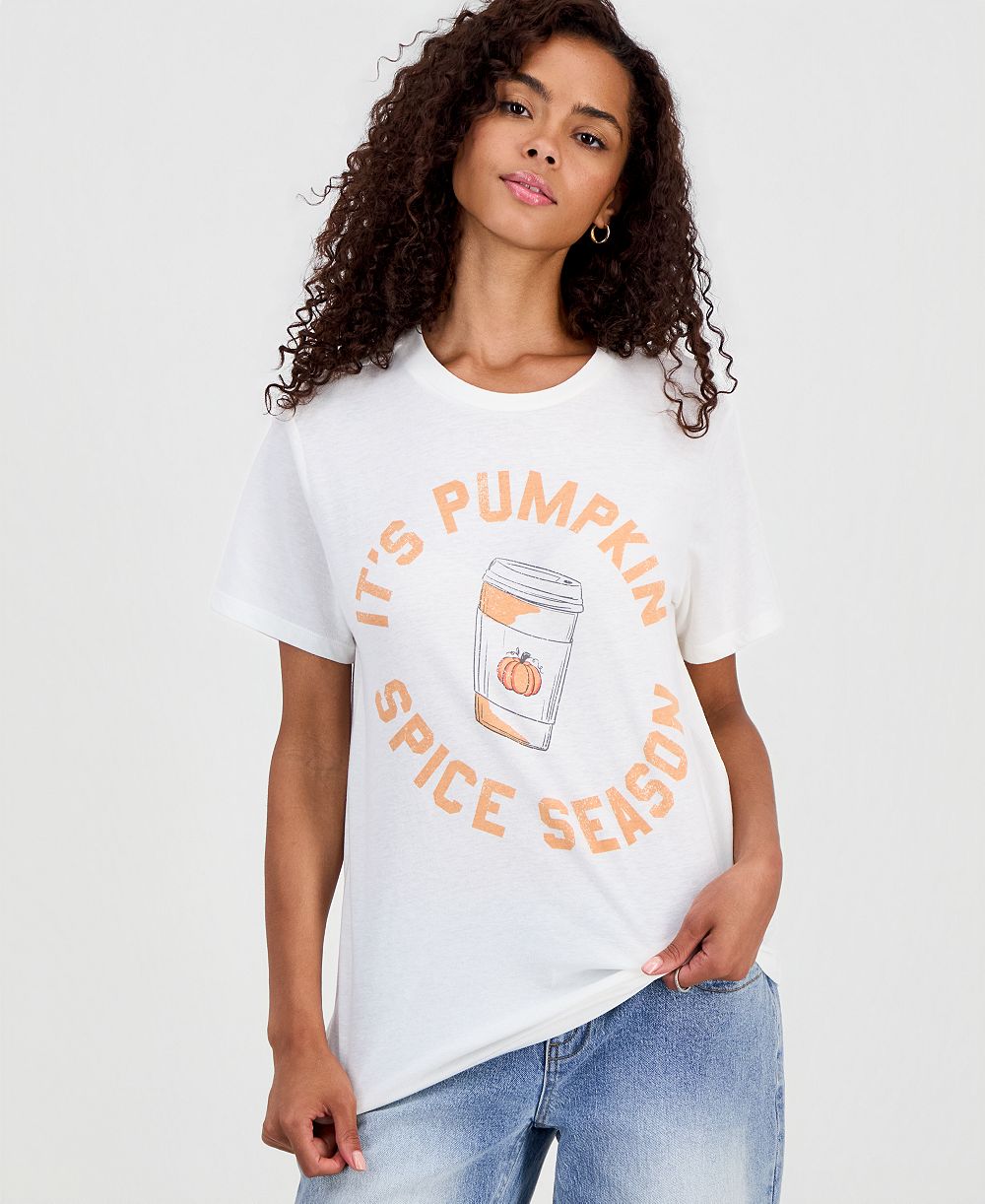 Детская футболка Grayson Threads, The Label Pumpkin Spice Graphic-Print