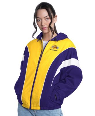 Женская ветровка G-III 4Her by Carl Banks Los Angeles Lakers Lightweight Oversized Full-Zip