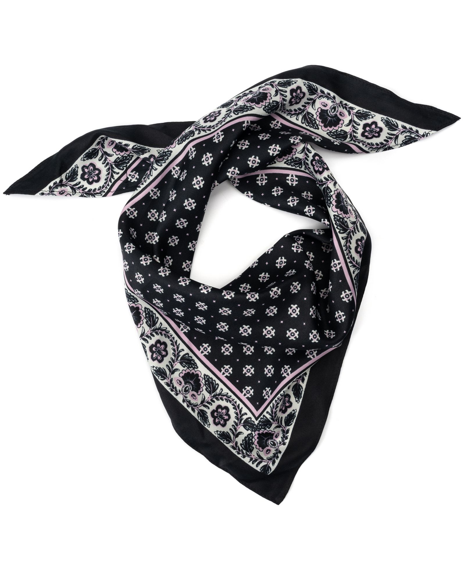 BCBG Block Printed Triangle Scarf