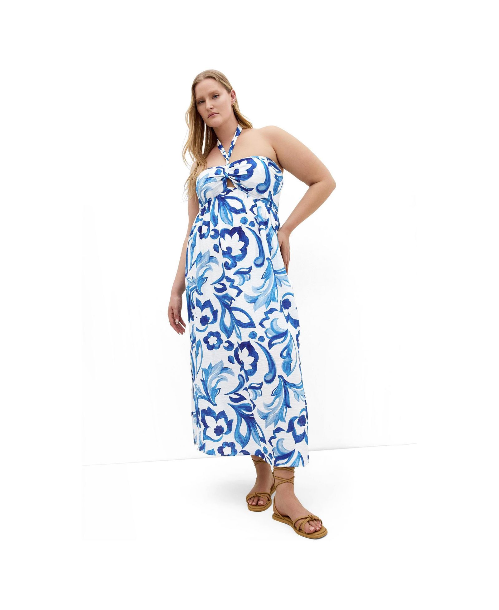 Женское платье CITY CHIC Peta Serene Print Maxi