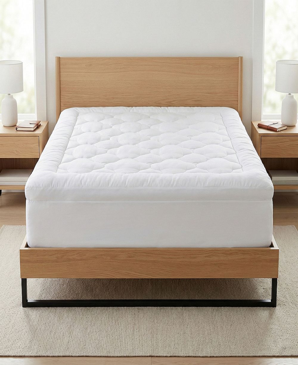 Ella Jayne Adaptive Comfort Plush Mattress Topper, King