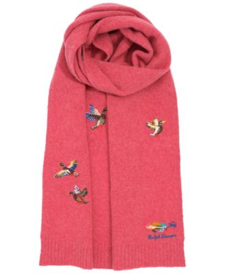 Мужской печатный шарф Polo Ralph Lauren Shetland