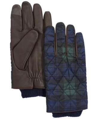 Polo Ralph Lauren Men's Plaid Quilted Touch Glove