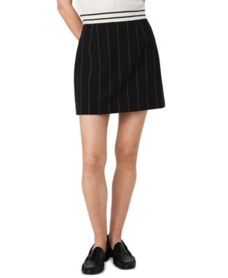 Женская мини-юбка French Connection Wide Pinstripe A-Line