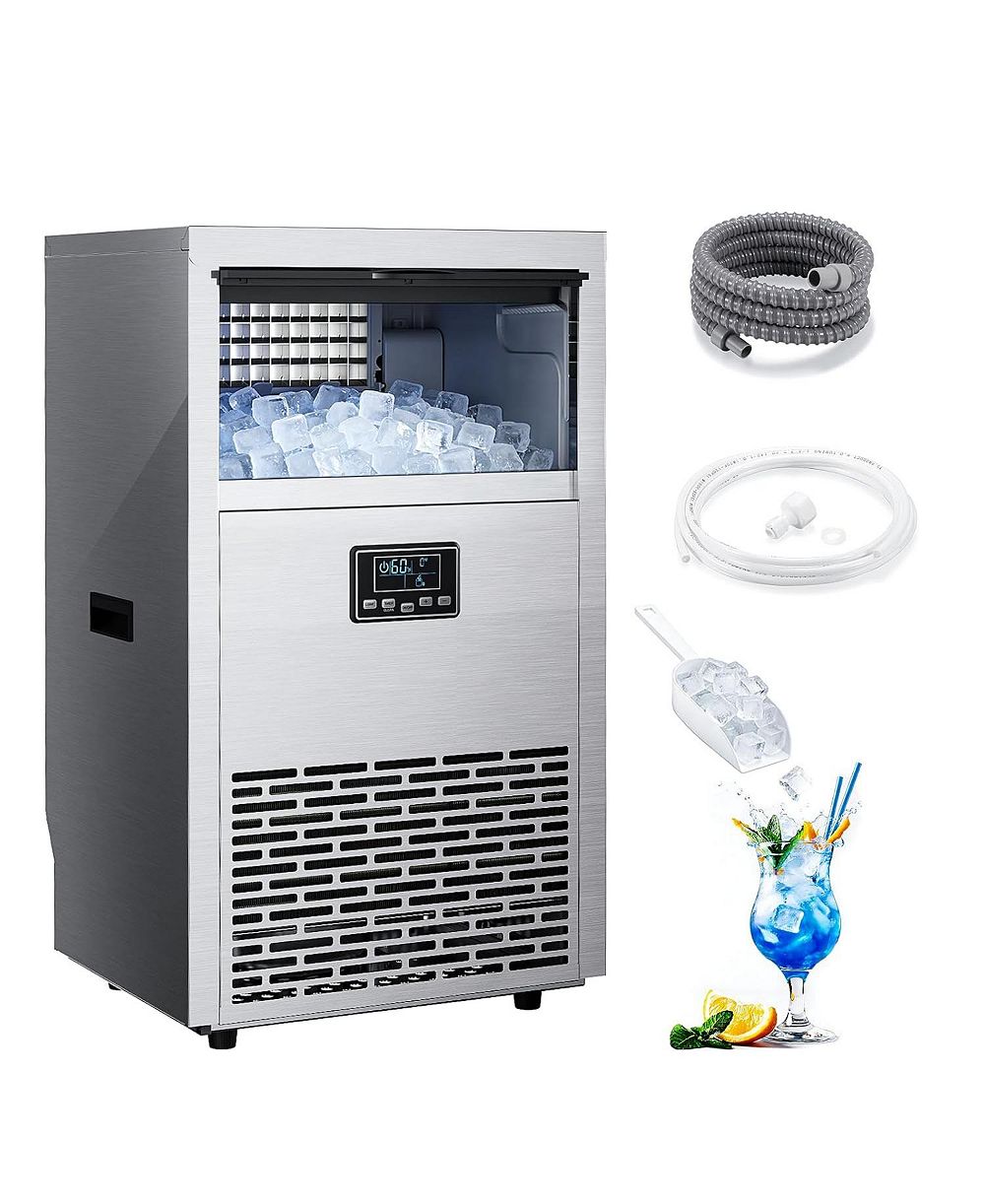 COWSAR 144 lbs/24H Commercial Ice Maker, 29 lbs Ice Storage
