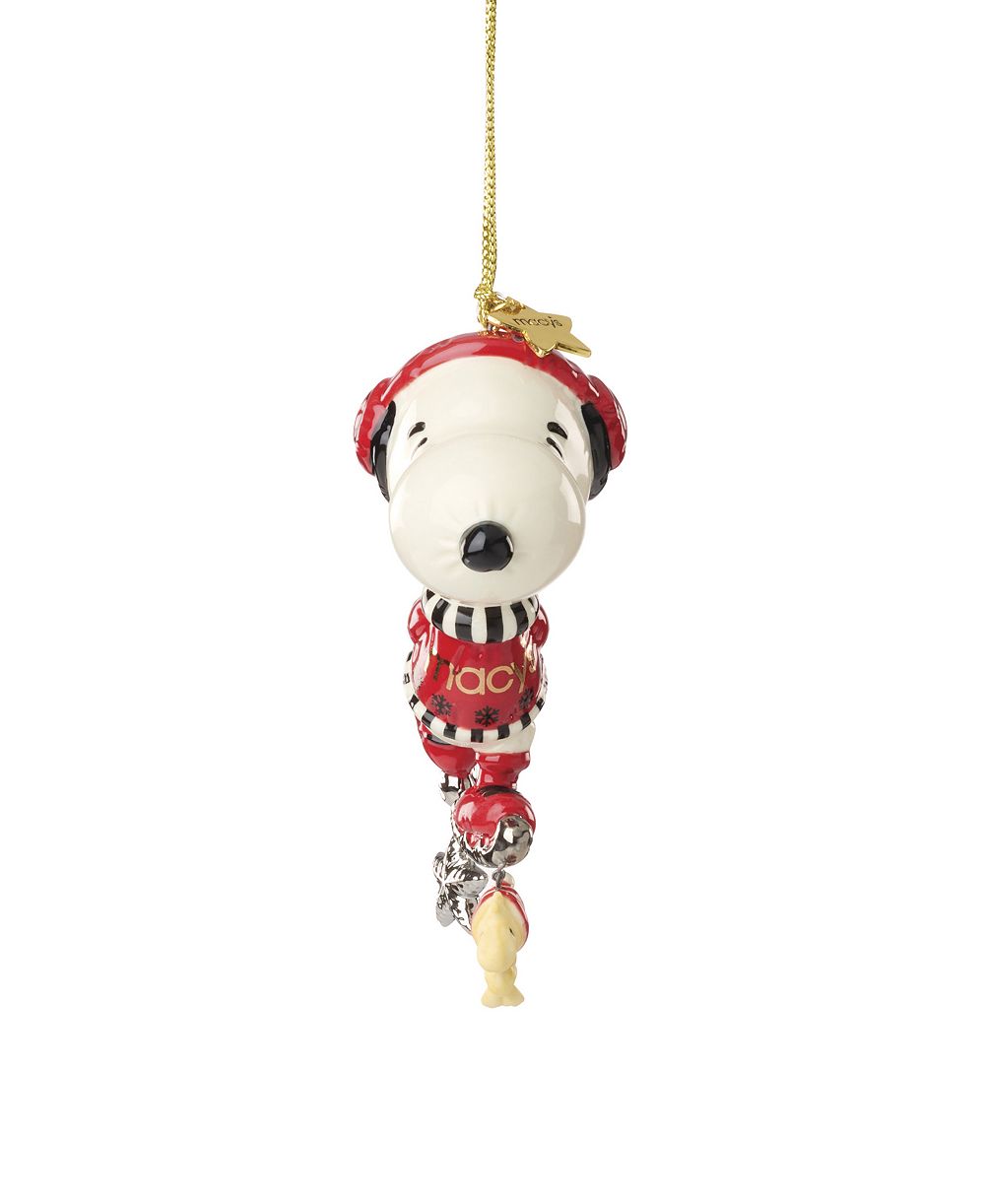 Lenox Macy's 100th Thanksgiving Day Parade Snoopy Ornament, Exclusively at Macy's