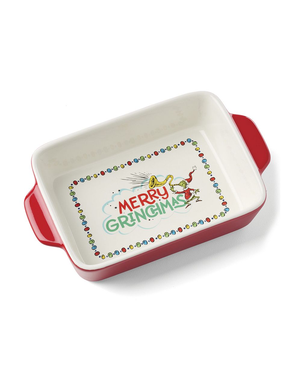 Мини прямоугольная форма для выпечки Lenox Merry Grinchmas