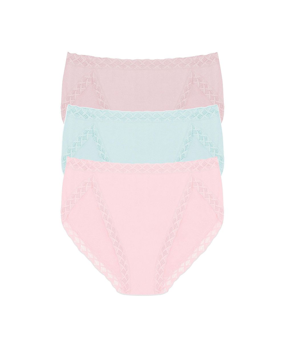 Женские трусики Natori Bliss Pima Cotton French Cut, набор 3 шт