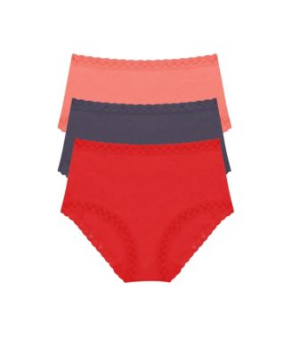 Женские трусики Natori Bliss из хлопка Pima, набор 3 шт.