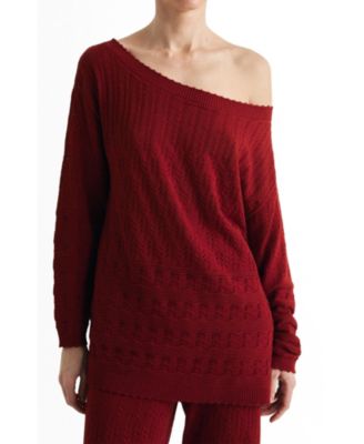 Scalpers Women's Pointelle Jumper