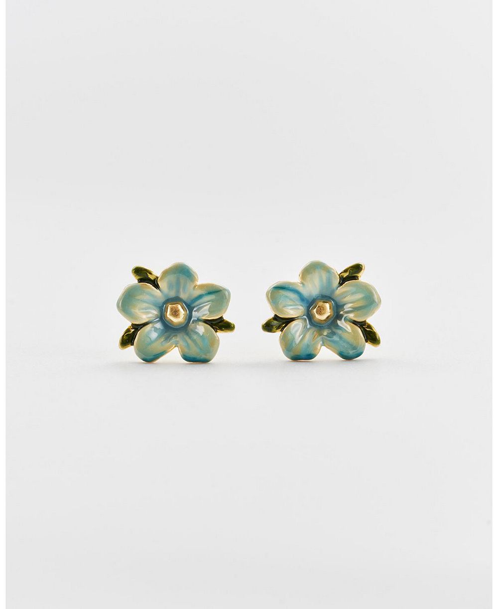 Серьги-гвоздики Fable England Forget Me Not Flora Stud
