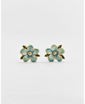 Серьги-гвоздики Fable England Forget Me Not Flora Stud
