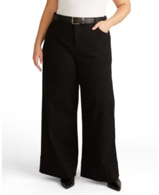 Universal Standard джинсы Carrie с высокой посадкой и широкими штанинами, Plus Size