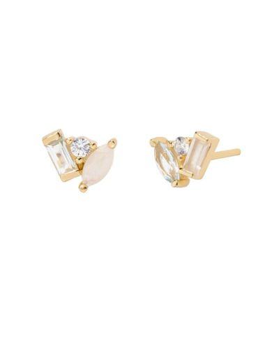 Little Sky Stone Seraphina Moonstone Topaz Stud Earrings
