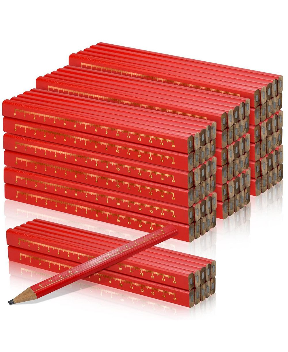GNUADZ Octagonal Hard Carpenter Pencils Woodworking Marking Construction Plan