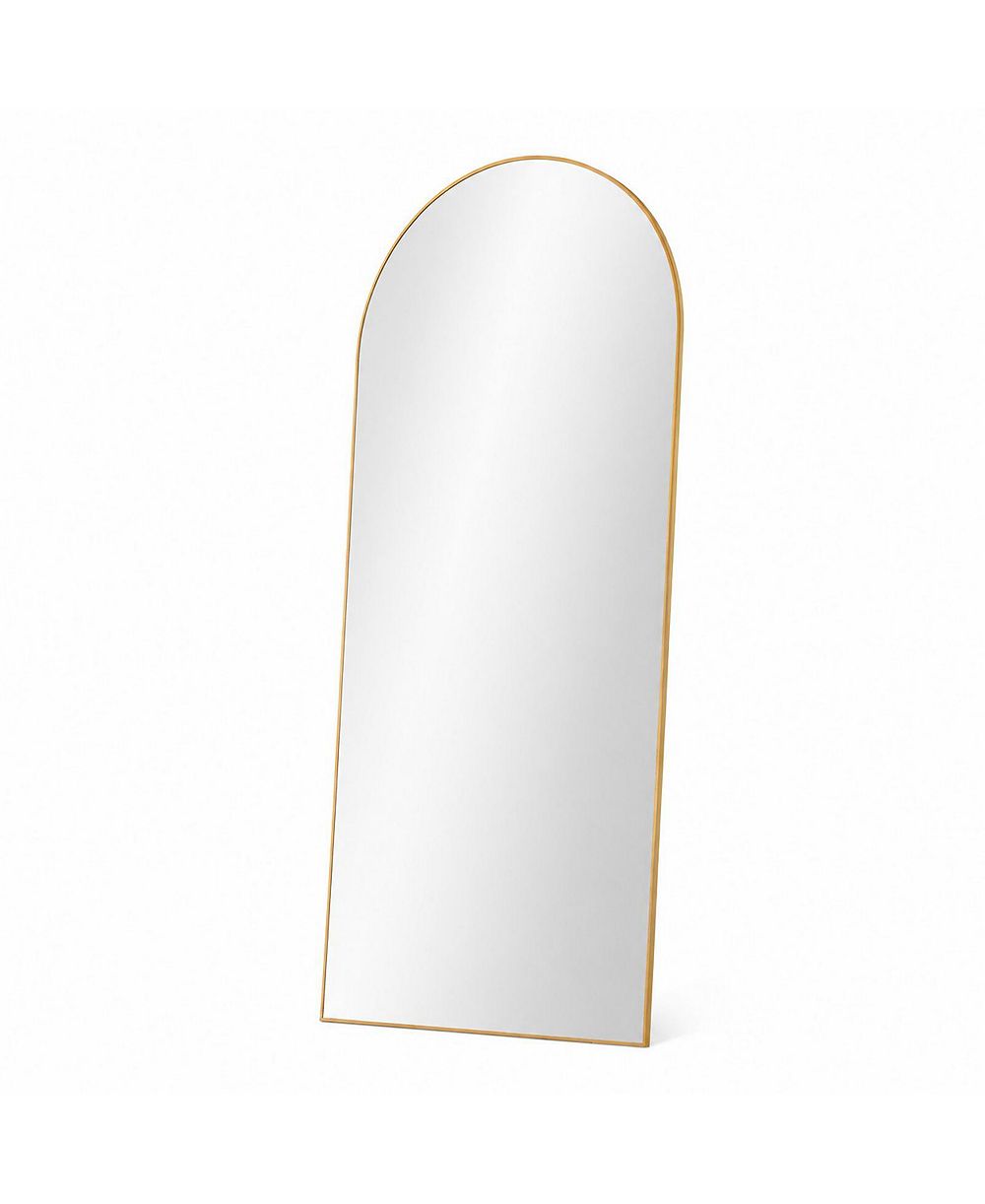 PHYING Home Decor Arched Floor Mirror Full Body Standing Mirror Large Vanity Wall Mirror Stylish Decorative Full Length Mirror for Bedroom Living Room