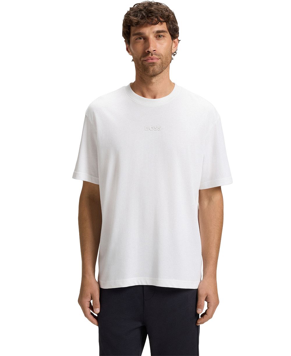 Hugo Boss BOSS Мужская футболка Premium Cotton Jersey Relaxed-Fit