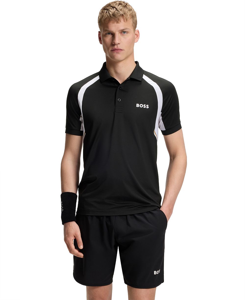 Мужская поло рубашка Hugo Boss Active Quick-Dry Stretch Slim-Fit