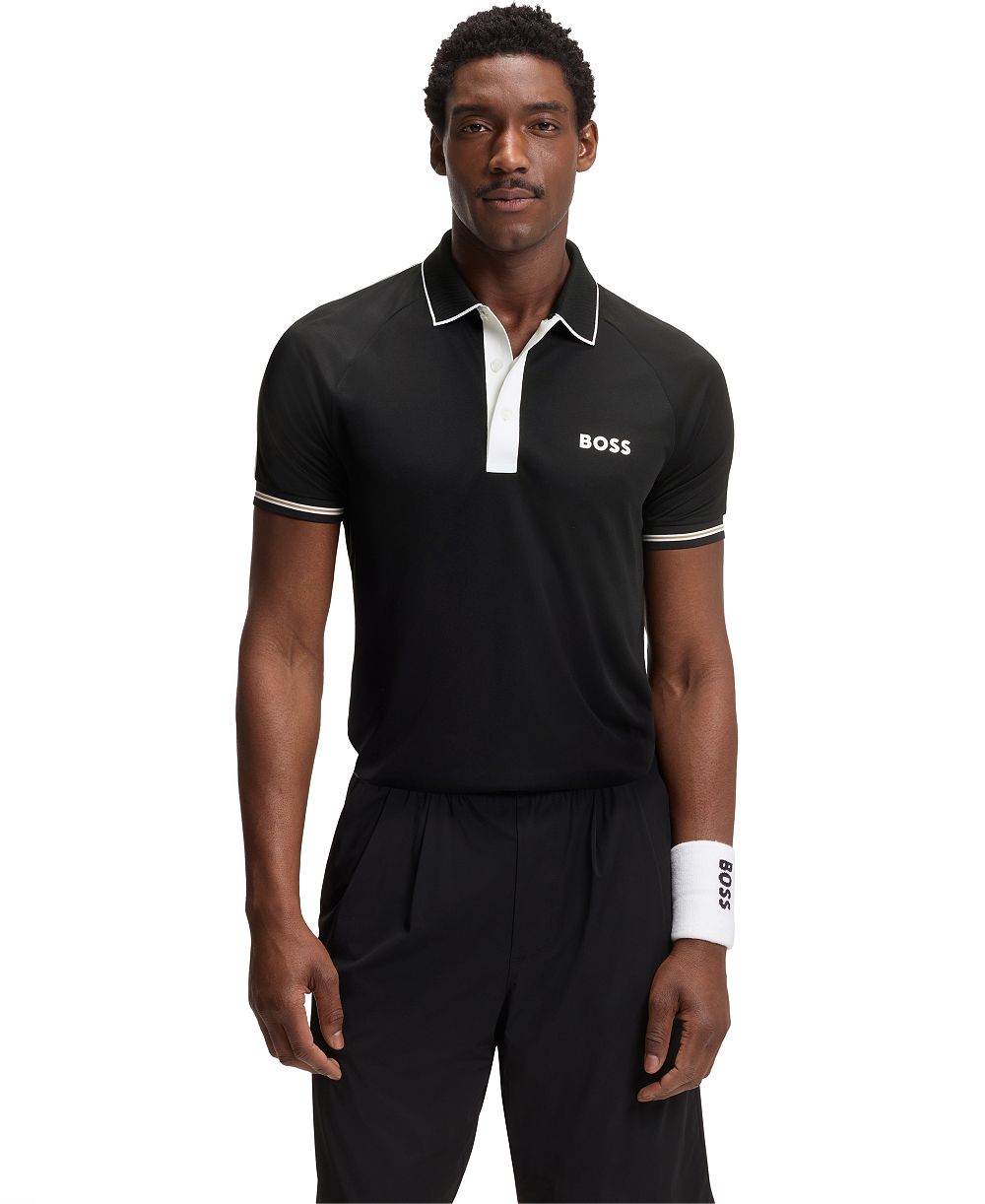 BOSS by Hugo Boss Мужское приталенное поло с технологией управления влагой