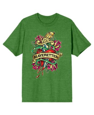 Buffy The Vampire Slayer Men's Heather Short Sleeve Tee