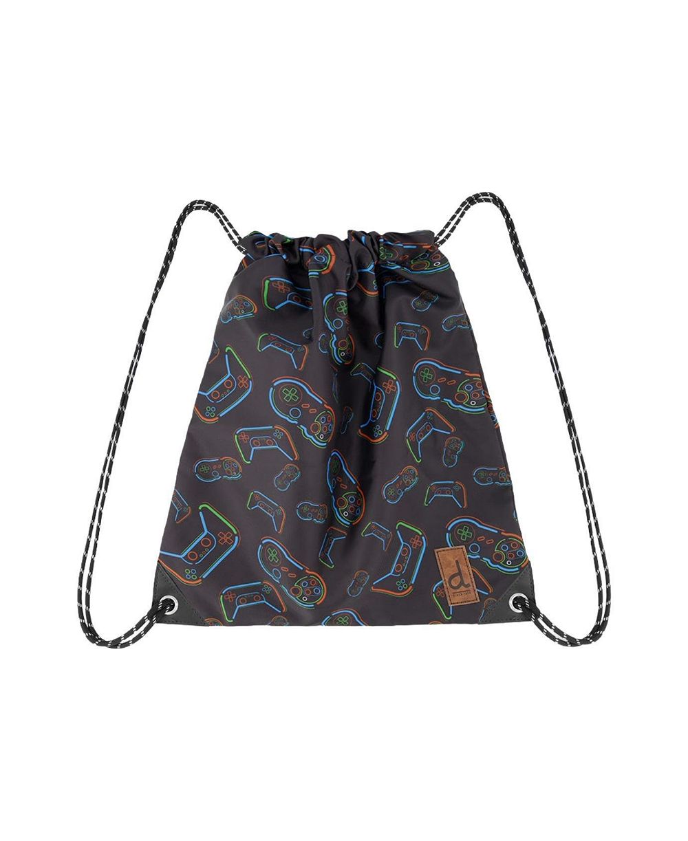 Deux par Deux Little Boy Durable Lightweight Drawstring Bag