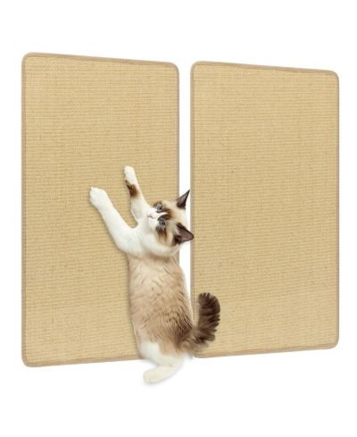 COZITO 2 Piece Cat Scratcher Mat Set Sisal Pads