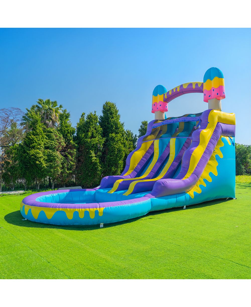 Водный аттракцион POP JUMP Ice Pop 24' с бассейном