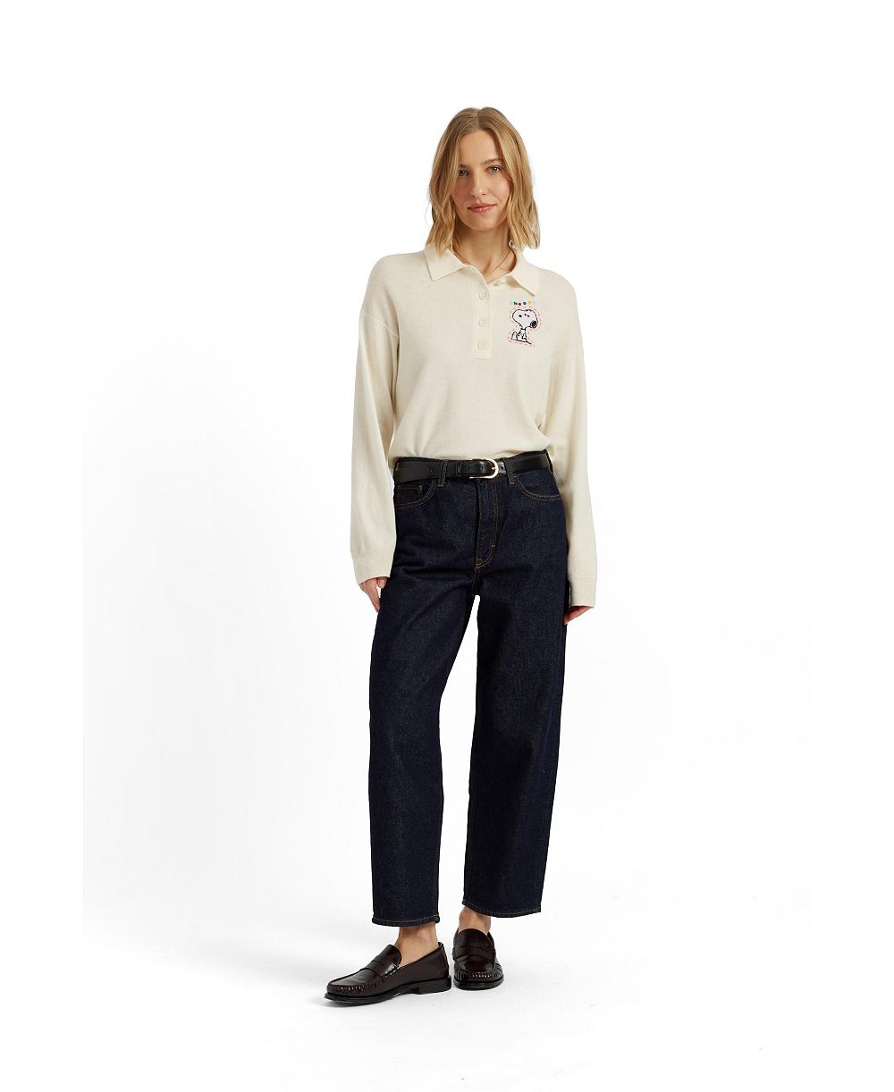 Женский джемпер Chinti & Parker Wool-Cashmere Snoopy Polo