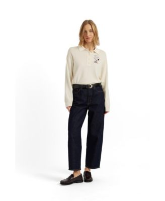 Женский джемпер Chinti & Parker Wool-Cashmere Snoopy Polo