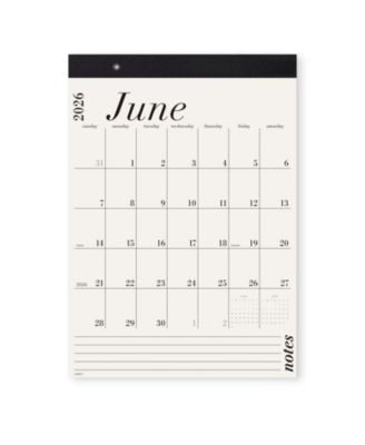 GNUADZ Wall Calendar 2026-2027 Monthly Hanging Organizer Minimalist