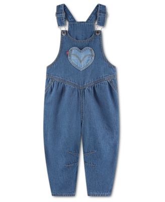 Детский комбинезон Levi's 2T-4T, с узором сердца, relaxed-fit