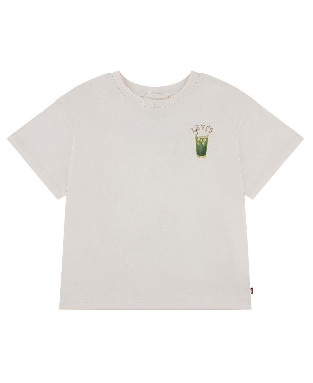 Levi's Girls' 7-16 Short-Sleeve Matcha Oversized T-Shirt