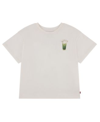 Levi's Girls' 7-16 Short-Sleeve Matcha Oversized T-Shirt