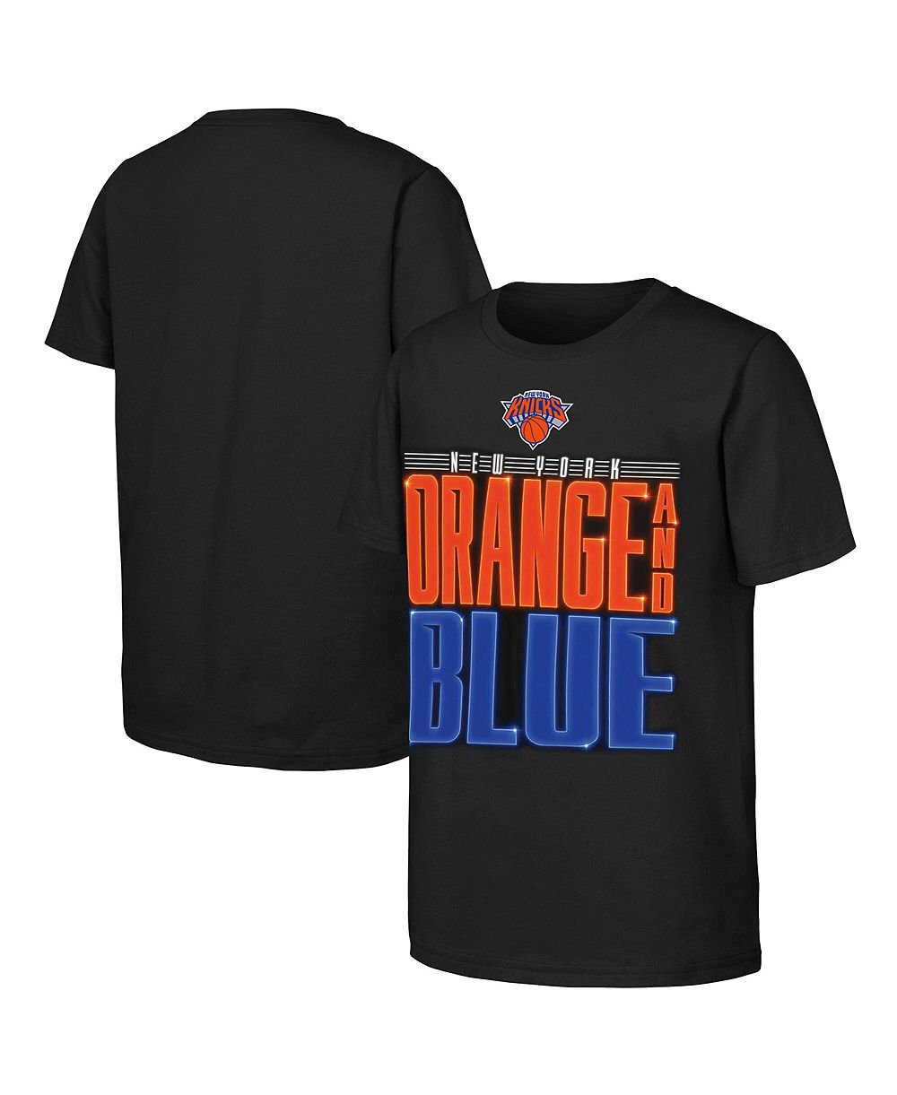 Детская футболка Outerstuff Black New York Knicks Marquee