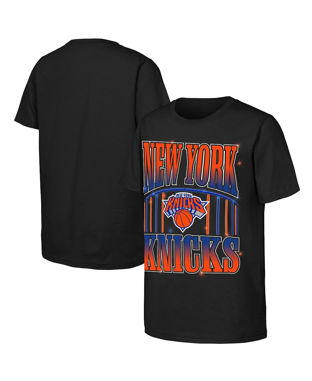 Футболка Outerstuff New York Knicks Primetime для мальчиков и девочек Black
