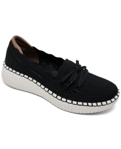 Skechers Women's Wilshire Blvd, повседневные кеды из трикотажа, Slip-On
