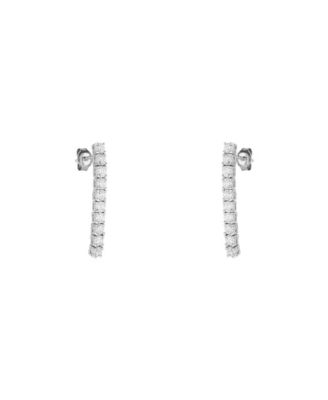 Серьги Spero London Long Tennis из стерлингового серебра, пара